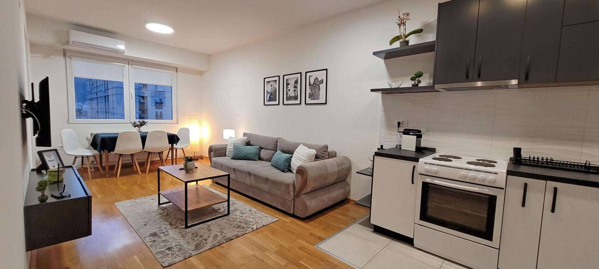 Urban Side Apartments Скопие Екстериор снимка